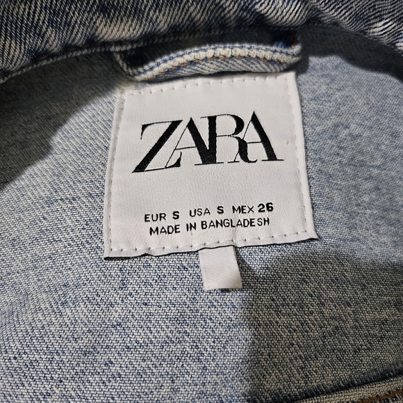 Zara Custom Embroidered Ms.Marisa [s] denim Jackets - Picture 3 of 6